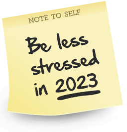 Fees. Feel Less Stressed